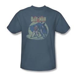 Dc Comics - In The Spotlight Adult T-Shirt In Slate