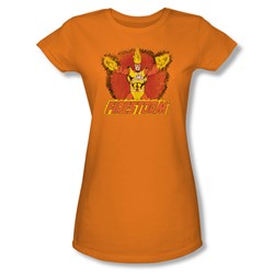 Dc Comics - Ring Of Firestorm Juniors T-Shirt In Orange
