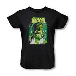Justice League - Gl #49 Cover Womens T-Shirt In Black