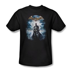 Batman - Game Cover Adult T-Shirt In Black