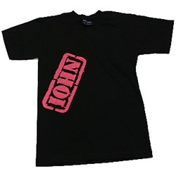 Never Heard of It (NHOI) Pink Stamp T-shirt