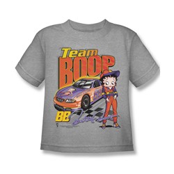 Betty Boop - Team Boop Juvee T-Shirt In Heather