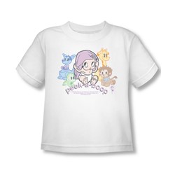 Baby Boop - Peek A Boop Toddler T-Shirt In White