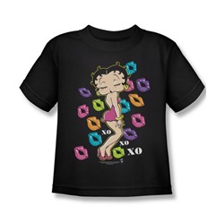 Betty Boop - Tripple Xo Juvee T-Shirt In Black