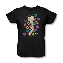 Betty Boop - Tripple Xo Womens T-Shirt In Black
