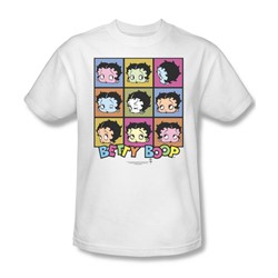 Betty Boop - She's Got The Look Adult T-Shirt In White