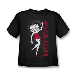 Betty Boop - Classic Juvee T-Shirt In Black