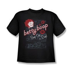 Betty Boop - Boop Oop Big Boys T-Shirt In Black