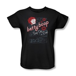 Betty Boop - Boop Oop Womens T-Shirt In Black