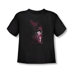 Betty Boop - Cutie Toddler T-Shirt In Black