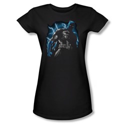 Batman - Gotham Lightning Juniors T-Shirt In Black