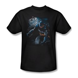 Batman - Light Of The Moon Adult T-Shirt In Black