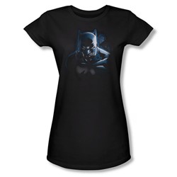 Batman - Don't Mess With The Bat Juniors T-Shirt In Black