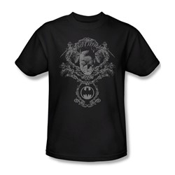 Batman - Dark Knight Heraldry Adult T-Shirt In Black