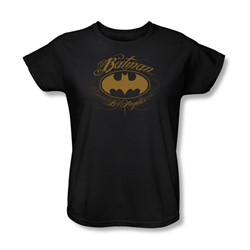 Batman - Batman La Womens T-Shirt In Black