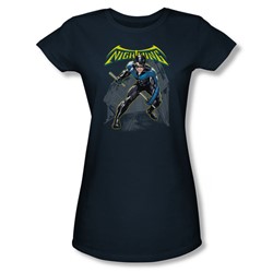 Batman - Nightwing Juniors T-Shirt In Navy