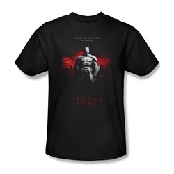 Batman: Arkham City - Standing Strong Adult T-Shirt In Black