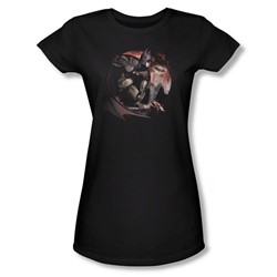 Batman: Arkham City - Blood Moon Juniors T-Shirt In Black