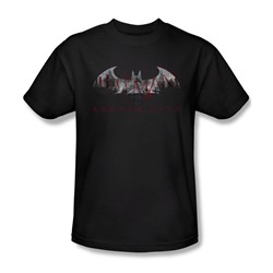 Batman: Arkham City - Bat Fill Adult T-Shirt In Black