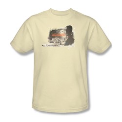 Battlestar Galactica - Starbuck Adult T-Shirt In Cream