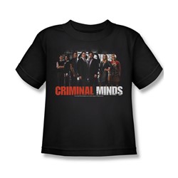 Criminal Minds - Criminal Minds / The Brain Trust Juvee T-Shirt In Black