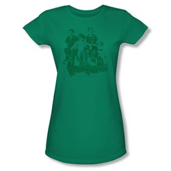 The Little Rascals - Little Rascals / The Gang Juniors T-Shirt In Kelly Green