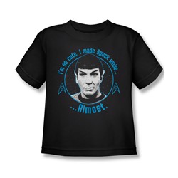 Star Trek - Almost Smile Juvee T-Shirt In Black