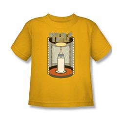 Star Trek - Bottle Beam Up Juvee T-Shirt In Gold