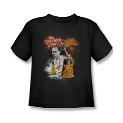 The Twilight Zone - Enter At Your Own Risk Juvee T-Shirt In Black