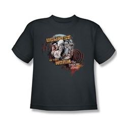 The Twilight Zone - The Norm Big Boys T-Shirt In Charcoal