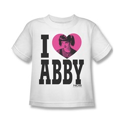 Ncis - I Heart Abby Juvee T-Shirt In White