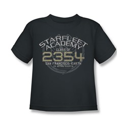 Star Trek - Sisko Graduation Juvee T-Shirt In Charcoal