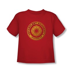 Star Trek - Engineering Toddler T-Shirt In Red