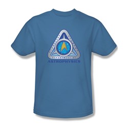 Star Trek - Astrophysics Adult T-Shirt In Carolina Blue