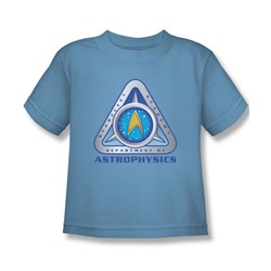 Star Trek - Astrophysics Juvee T-Shirt In Carolina Blue