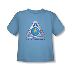 Star Trek - Astrophysics Toddler T-Shirt In Carolina Blue