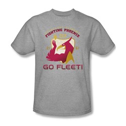 Star Trek - Fighting Phoenix Adult T-Shirt In Heather