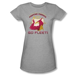 Star Trek - Fighting Phoenix Juniors T-Shirt In Heather