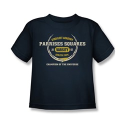 Star Trek - Parrises Squares Juvee T-Shirt In Navy