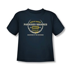 Star Trek - Parrises Squares Toddler T-Shirt In Navy