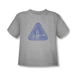 Star Trek - Distressed Logo Toddler T-Shirt In Heather
