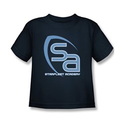 Star Trek - Sa Logo Juvee T-Shirt In Navy