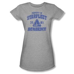 Star Trek - Old School Juniors T-Shirt In Heather