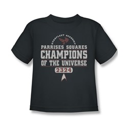 Star Trek - Champions Juvee T-Shirt In Charcoal