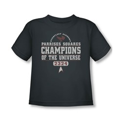 Star Trek - Champions Toddler T-Shirt In Charcoal