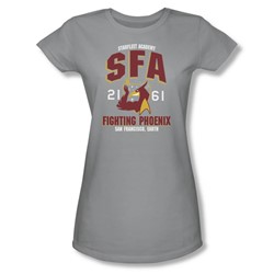 Star Trek - Sfa Fighting Phoenix Juniors T-Shirt In Silver