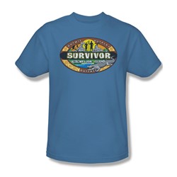 Survivor - Redemption Island Adult T-Shirt In Carolina Blue