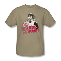Mork & Mindy - Friends Of Venus Adult T-Shirt In Sand