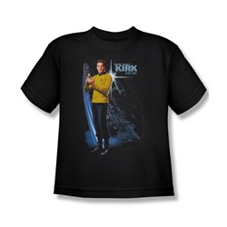 Star Trek: The Original Series - Galactic Kirk Big Boys T-Shirt In Black