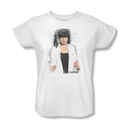 Ncis - Abby Skulls Womens T-Shirt In White